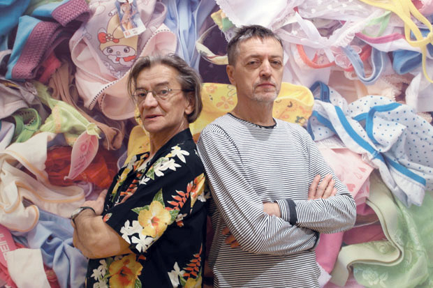 Заједничка изложба сликара Александра Рафајловића и вајара Здравка Јоксимовића